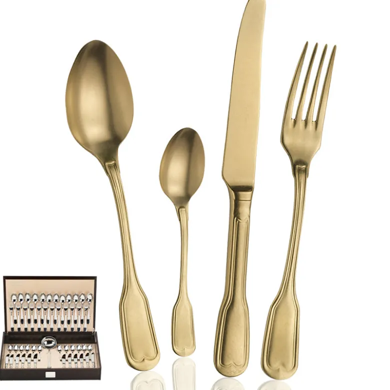Pintinox Vittoriale Servizio Posate In Acciaio Inox - Set 49 Pz