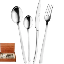 Pintinox Wave Servizio Posate In Acciaio Inox - Set 24 Pz