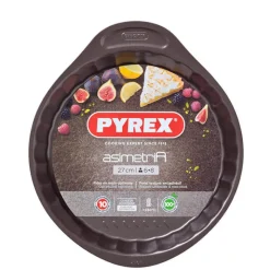 Pyrex Asimetria Stampo Crostata Rotonda Antiaderente