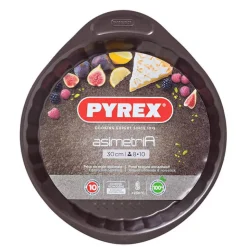 Pyrex Asimetria Stampo Crostata Rotonda Antiaderente