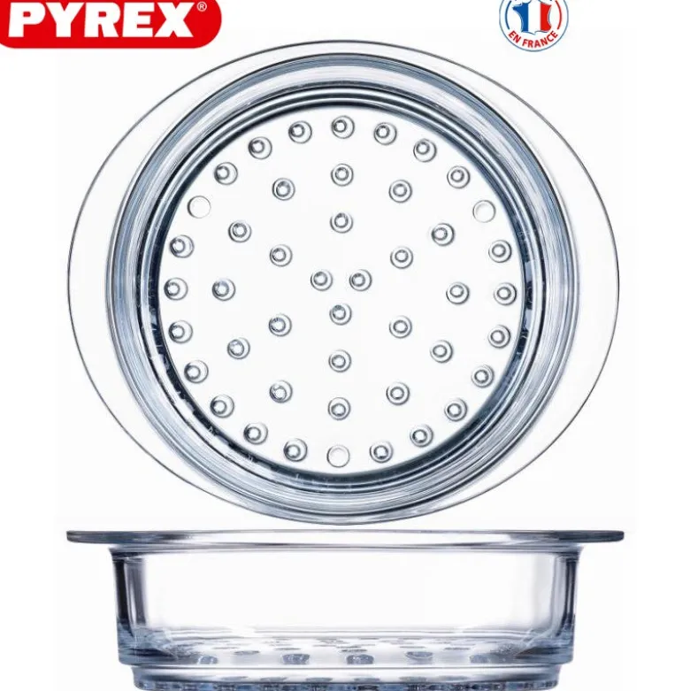 Pyrex Classic Cestello Vapore Rotondo In Vetro Borosilicato