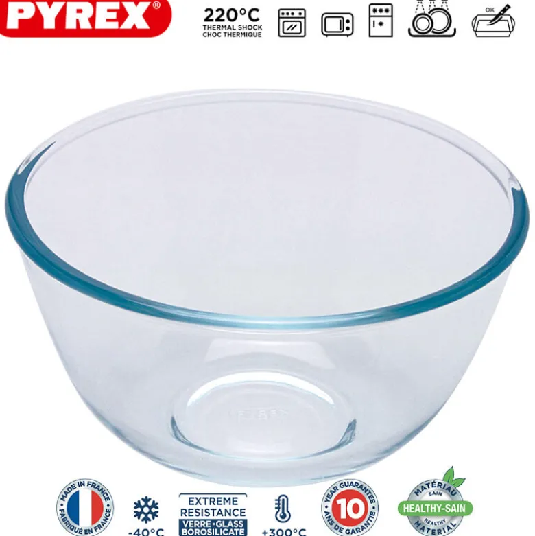 Pyrex Classic Coppa Multiuso Rotonda In Vetro Borosilicato