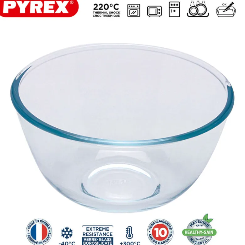 Pyrex Classic Coppa Multiuso Rotonda In Vetro Borosilicato