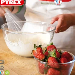 Pyrex Classic Coppe Multiuso In Vetro Borosilicato - Set 3 Pz