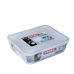 Pyrex Cook & Freeze Contenitore Per Alimenti Rettangolare In Vetro Borosilicato