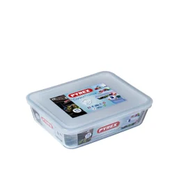Pyrex Cook & Freeze Contenitore Per Alimenti Rettangolare In Vetro Borosilicato