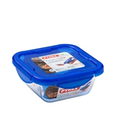 Pyrex Cook & Go Contenitore Per Alimenti Ermetico Quadrato In Vetro Borosilicato