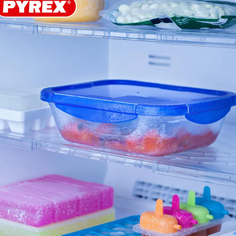 Pyrex Cook & Go Contenitore Per Alimenti Ermetico Rettangolare In Vetro Borosilicato