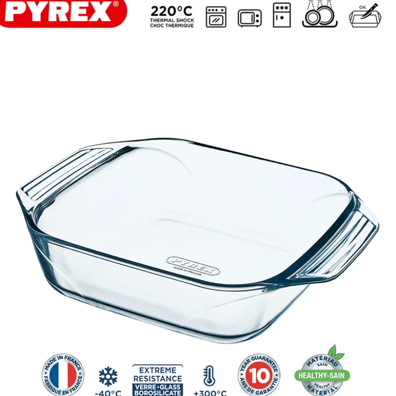 Pyrex Irresistible Teglia Rettangolare In Vetro Borosilicato