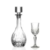 RCR Opera Set Liquore Bottiglia Con Calici in Vetro - Set 7 Pezzi