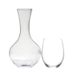 Riedel O Gift Set Bicchieri Vino e Decanter Cabernet Merlot in Vetro - Set 5 Pezzi