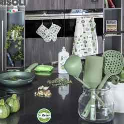 Risoli Dr.Green Stone Extra Induction Padella Bassa Antiaderente In Alluminio