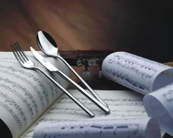 Salvinelli 250 Extralong Cucchiaio Tavola In Acciaio Inox - Set 12 Pz