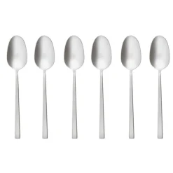 Sambonet Rock Cucchiaini Caffè In Acciaio Inox - Set 6 Pz