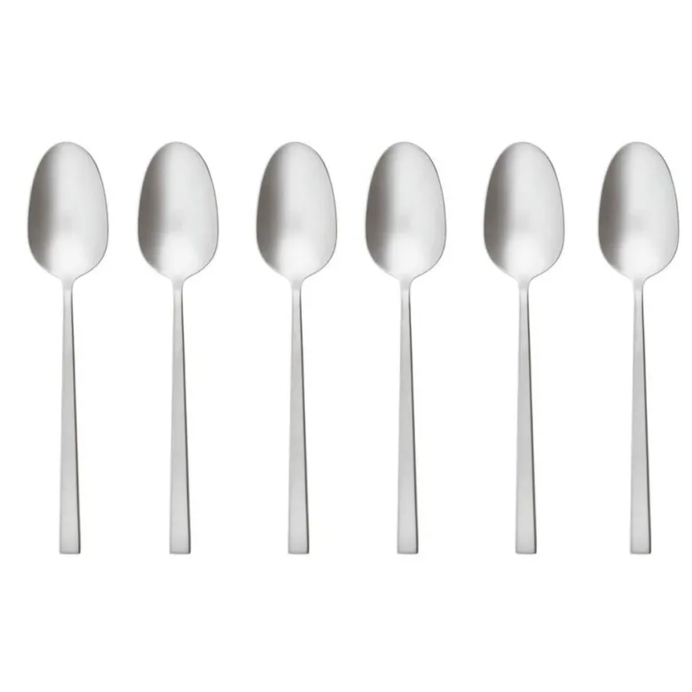 Sambonet Rock Cucchiaini Caffè In Acciaio Inox - Set 6 Pz