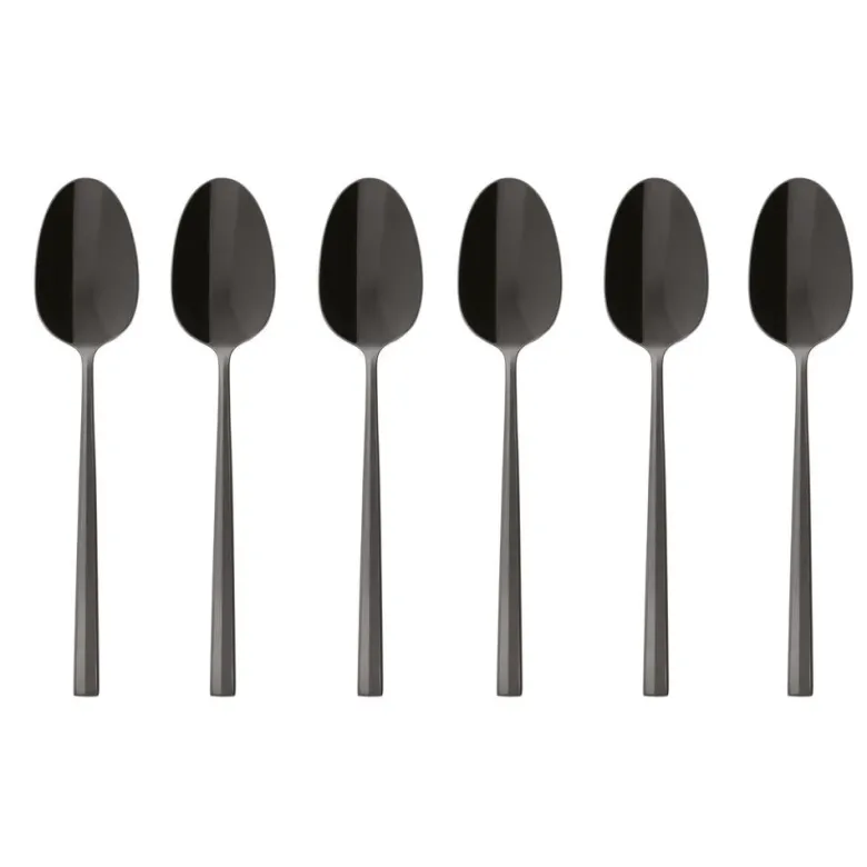 Sambonet Rock Cucchiaini Caffè In Acciaio Inox - Set 6 Pz