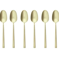 Sambonet Rock Cucchiaini Tè In Acciaio Inox - Set 6 Pz