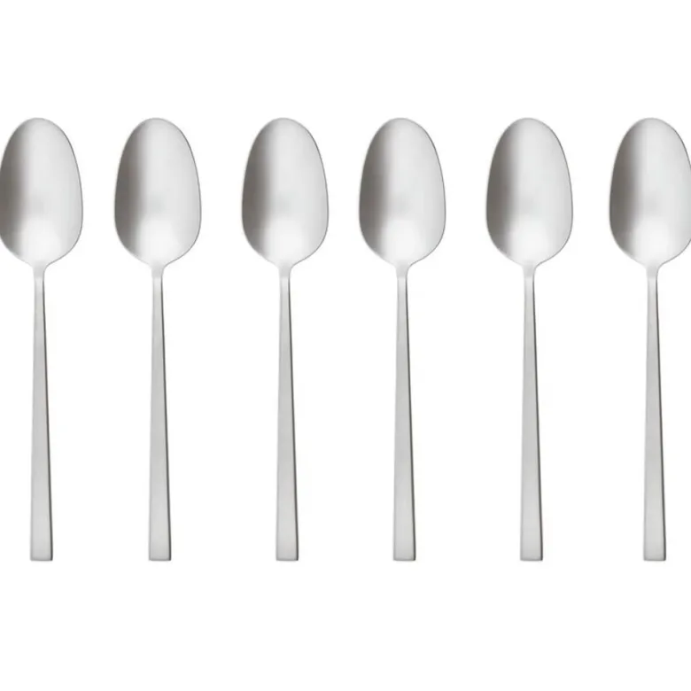 Sambonet Rock Cucchiaini Tè In Acciaio Inox - Set 6 Pz