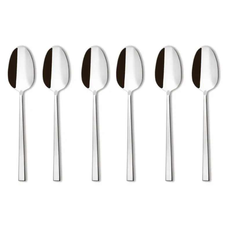 Sambonet Rock Cucchiaini Tè In Acciaio Inox - Set 6 Pz