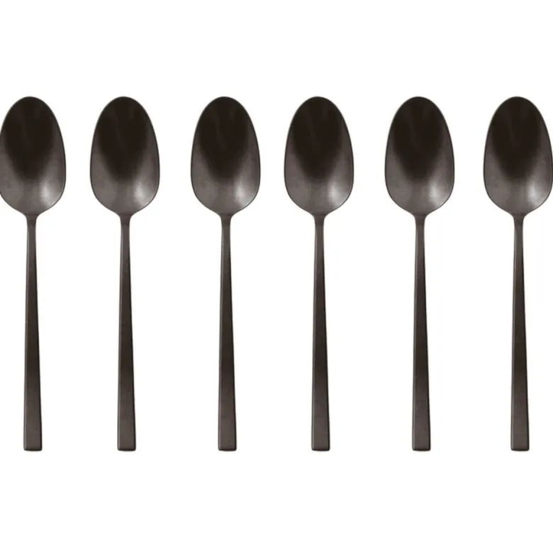 Sambonet Rock Cucchiaini Tè In Acciaio Inox - Set 6 Pz