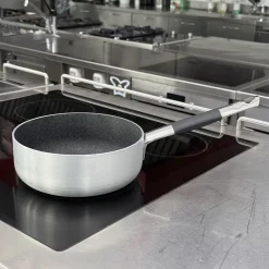 SharkSkin Casseruola Alta In Alluminio Antiaderente Induzione Con 2 Maniglie Acciaio Inox