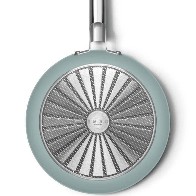Smeg Cookware Padella Bassa Antiaderente Ceramico In Alluminio