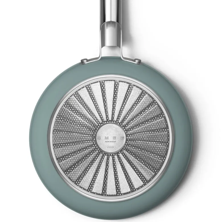 Smeg Cookware Padella Bassa Antiaderente Ceramico In Alluminio