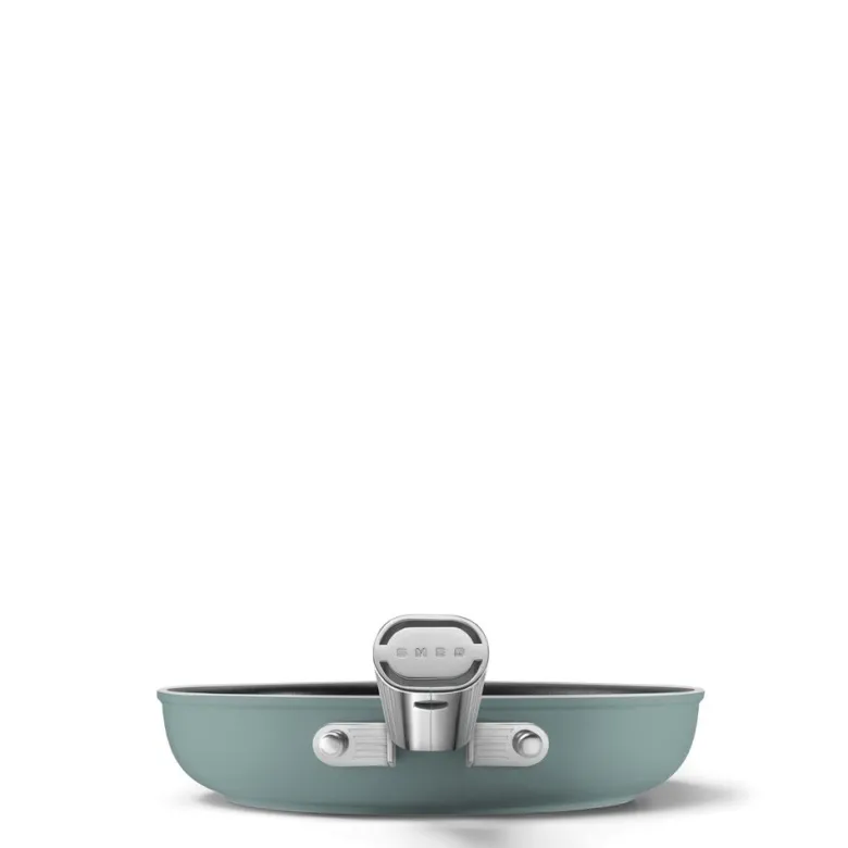 Smeg Cookware Padella Bassa Antiaderente Ceramico In Alluminio