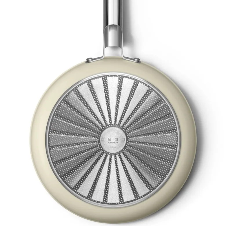 Smeg Cookware Padella Bassa Antiaderente Ceramico In Alluminio