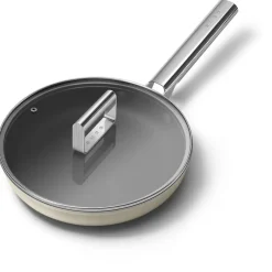 Smeg Cookware Padella Bassa Antiaderente Ceramico In Alluminio