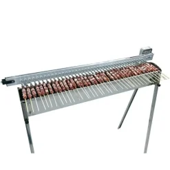 Tecnoroast 40 Single Griglia A Carbone Con Giraspiedini Automatico