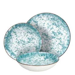 Tognana Madison Kalos Servizio Piatti Decorato In Porcellana Set 18 Pz