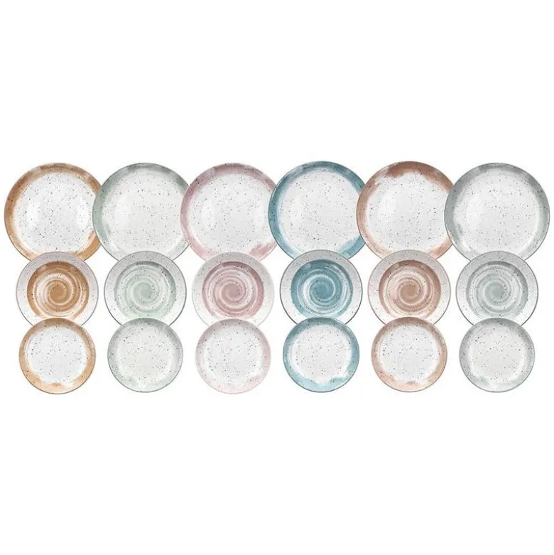Tognana Madison Servizio Piatti In Porcellana - Set 18 Pz