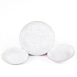 Tognana Metropolis Pepper Bamboo Servizio Piatti In Porcellana - Set 18 Pz