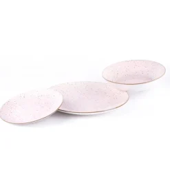 Tognana Metropolis Pepper Bamboo Servizio Piatti In Porcellana - Set 18 Pz