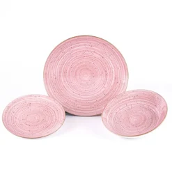 Tognana Metropolis Pepper Bamboo Servizio Piatti In Porcellana - Set 18 Pz