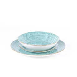 Tognana Metropolis Pepper Bamboo Servizio Piatti In Porcellana - Set 18 Pz