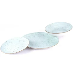Tognana Metropolis Pepper Bamboo Servizio Piatti In Porcellana - Set 18 Pz