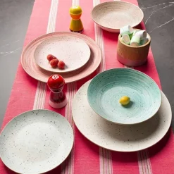 Tognana Metropolis Pepper Bamboo Servizio Piatti In Porcellana - Set 18 Pz
