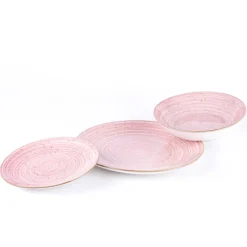 Tognana Metropolis Pepper Bamboo Servizio Piatti In Porcellana - Set 18 Pz
