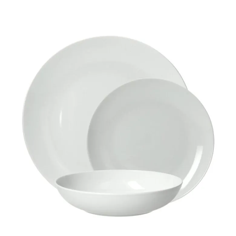 Tognana Metropolis Servizio Piatti Tavola In Porcellana - Set 18 Pz