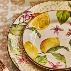 Tognana Vela Zagara Servizio Piatti In Stoneware - Set 18 Pz