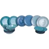 Villa D'Este Baita Acqua Ocean Servizio Piatti In Gres - Set 12 Pz