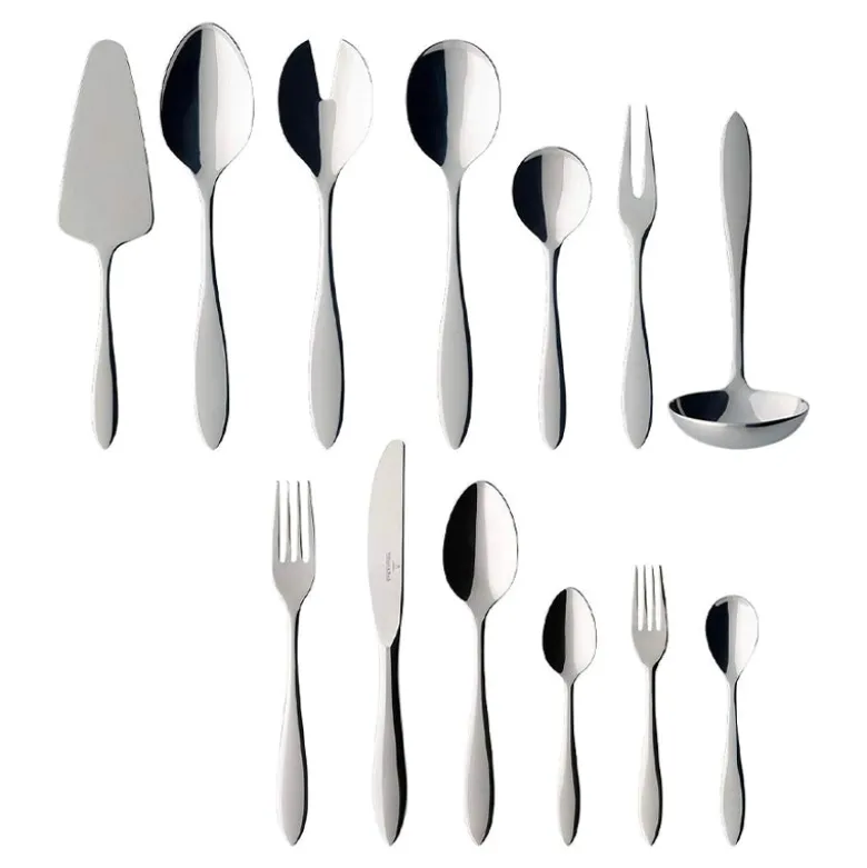 Villeroy & Boch Arthur Servizio Posate In Acciaio Inox - Set 68 Pz
