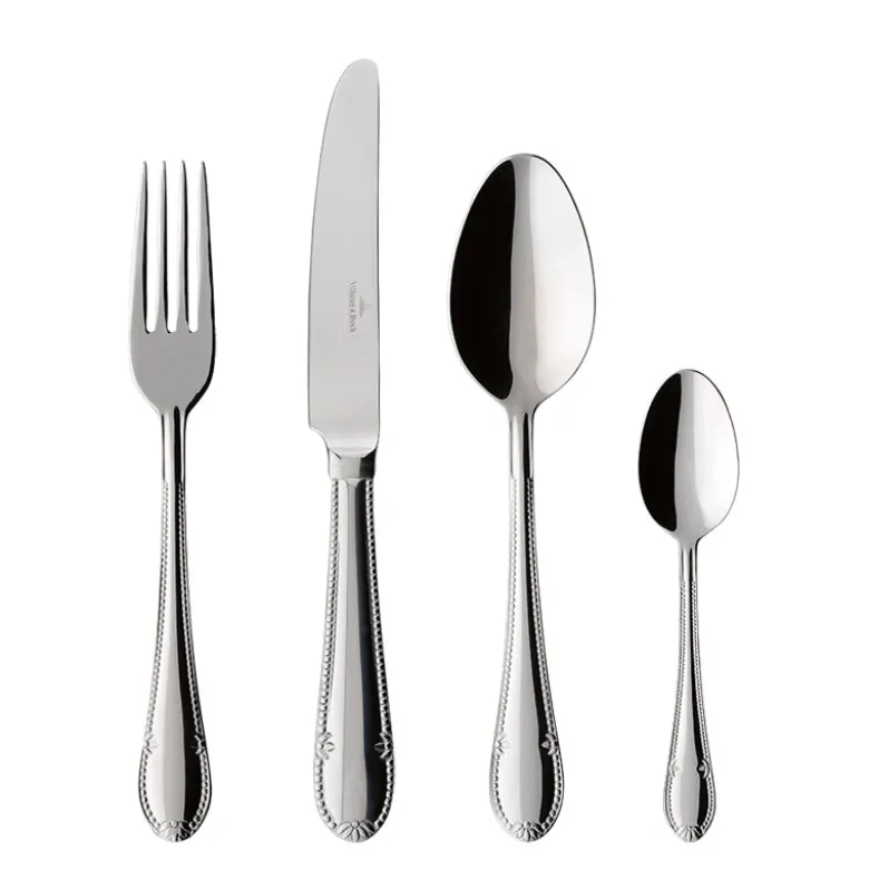 Villeroy & Boch Mademoiselle Servizio Posate In Acciaio Inox - Set 24 Pz