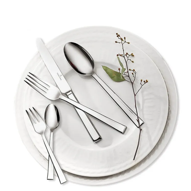 Villeroy & Boch Victor Servizio Posate In Acciaio Inox - Set 30 Pz