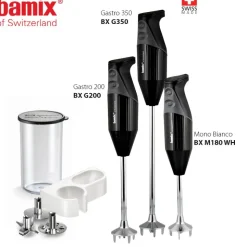 200 Watt - Bamix G200 Frullatore A Immersione In Acciaio Inox