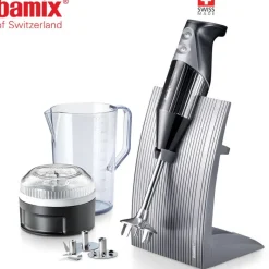 200 Watt - Bamix SwissLine Frullatore A Immersione In Acciaio Inox
