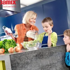 200 Watt - Bamix SwissLine Frullatore A Immersione In Acciaio Inox