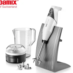 200 Watt - Bamix SwissLine Frullatore A Immersione In Acciaio Inox